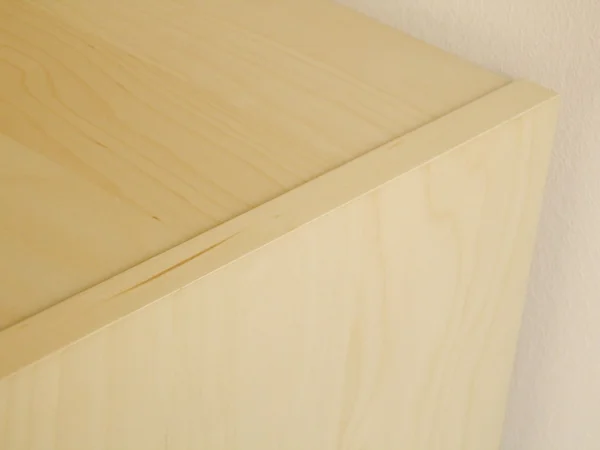 Wooden bookcase — Stok fotoğraf