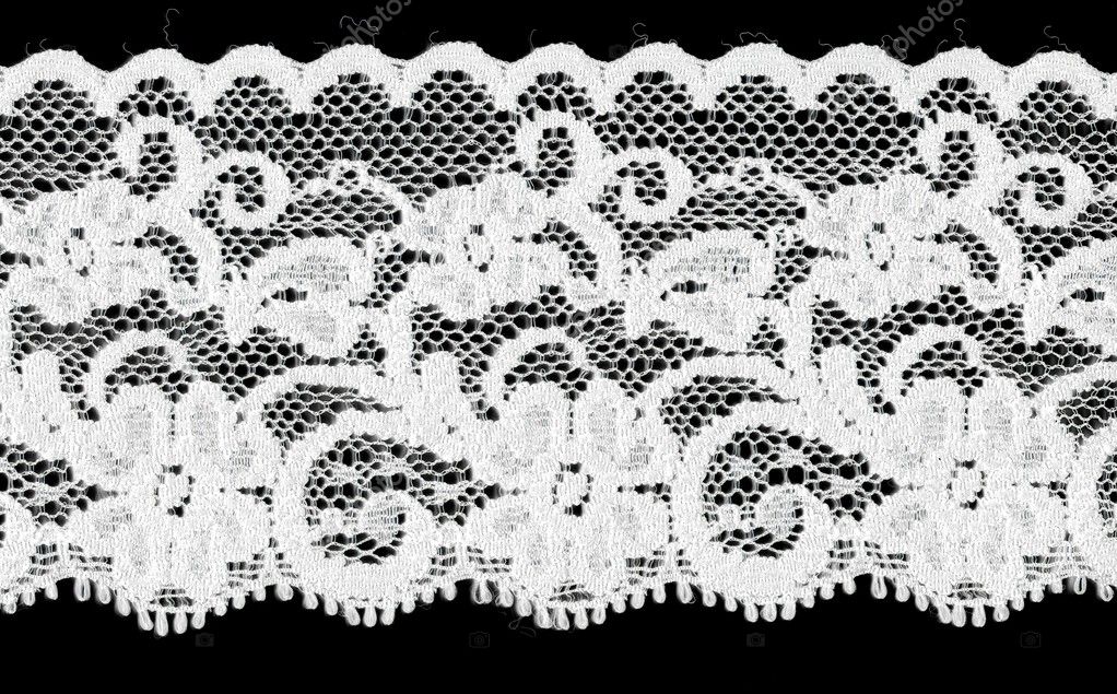 Floral lace band