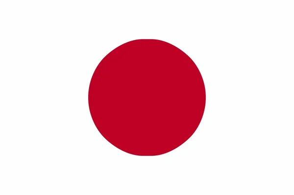 Японський прапор — стоковий вектор
