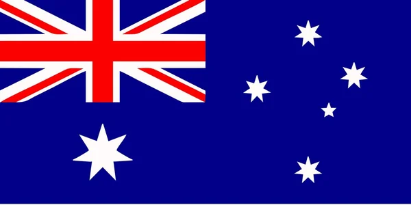 Flaga Australii — Wektor stockowy
