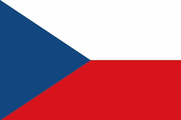 Σημαία της Τσεχίας — Διανυσματικό Αρχείο