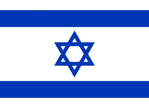 Bandeira israelita — Vetor de Stock