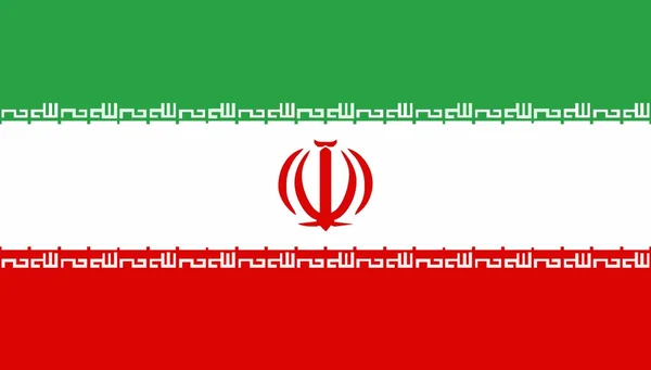 Iran flagga — Stock vektor