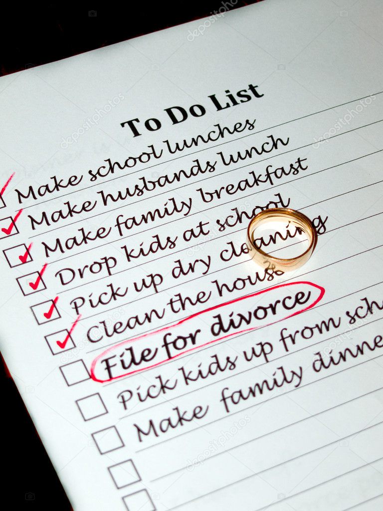 Planning a divorce