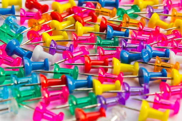 Color Thumbtacks — Stock Photo, Image