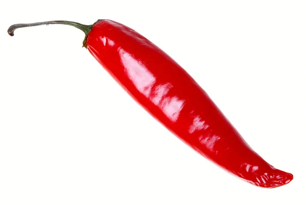 Fresh chilli pepper isolated on white background. — Stock Photo, Image