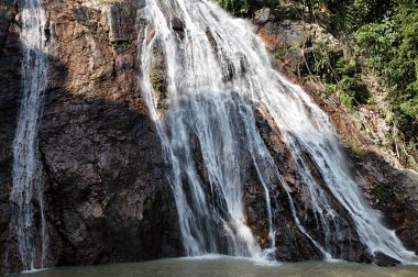 Na Muang waterfall clipart