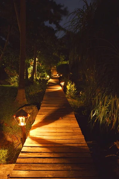 stock image Garden with pathway