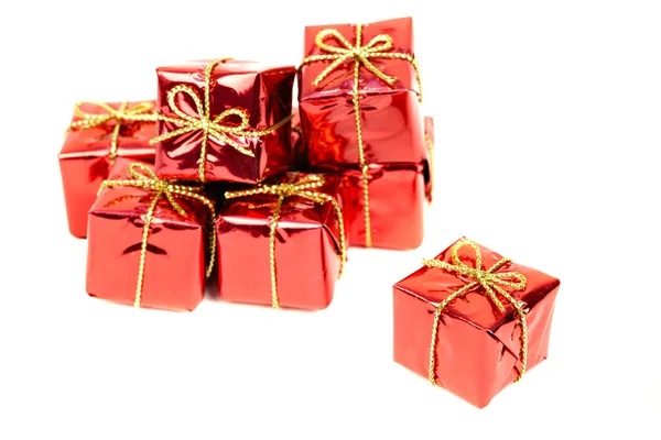 작은 크리스마스 선물 상자 — 스톡 사진