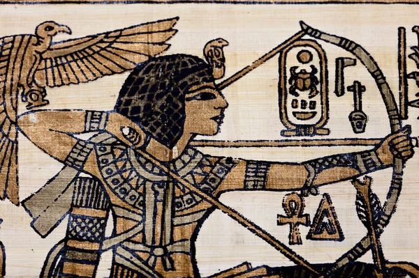 Starověké papyru — Stock fotografie