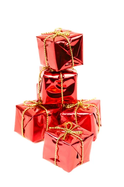 작은 크리스마스 선물 상자 — 스톡 사진
