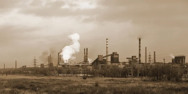 Industriële landschap — Stockfoto