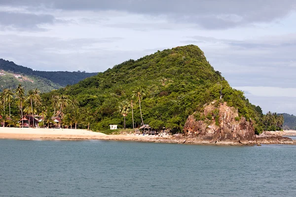 stock image Panoramic view of tropical island