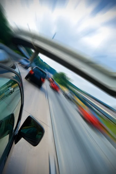 Car fast drive — Stock Photo, Image