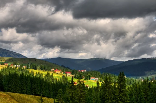 Güzel kırsal panorama — Stok fotoğraf