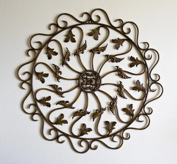 Metal ornamental symbol — Stock Photo, Image