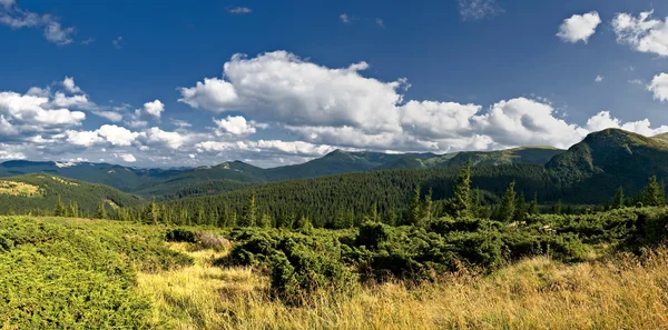 Panorama of mountain landscape — Stock Photo, Image