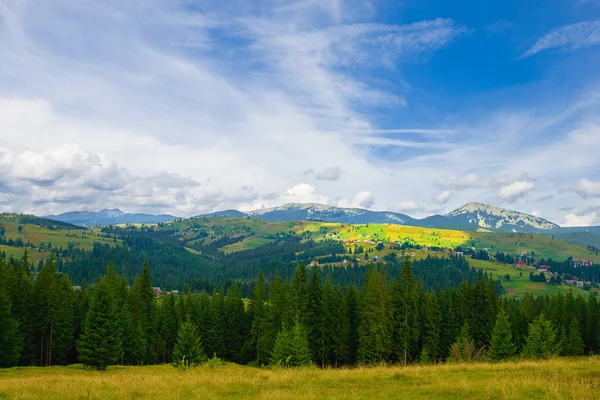 Прекрасний літній гірський пейзаж — стокове фото