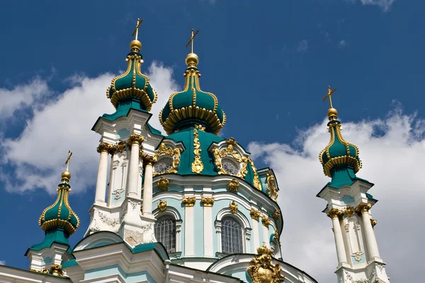 Gevel van Andrey de kerk — Stockfoto