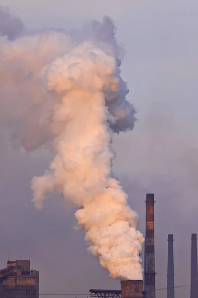 Węgla z elektrowni opalanych węglem — Zdjęcie stockowe