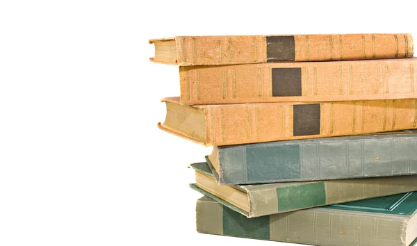 Pila de libros antiguos — Foto de Stock