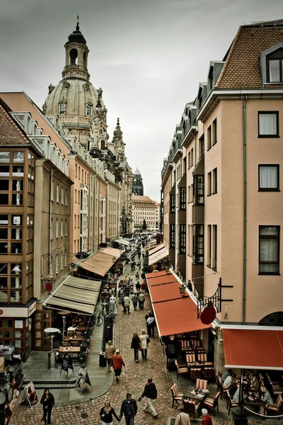 Eski bir Almanya şehirdeki sokak — Stok fotoğraf
