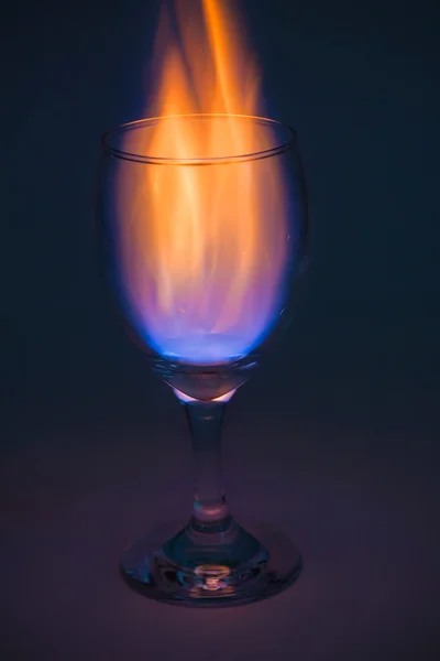 火焰杯 — 图库照片