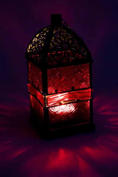 Hořící lampu — Stock fotografie