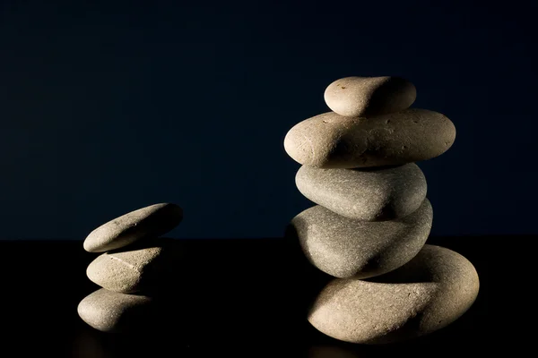 Stack of balanced zen stones — Stock Photo, Image