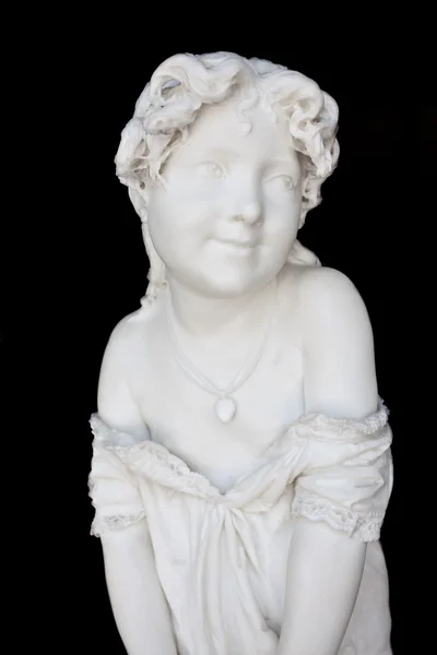 Статуя женского сада — стоковое фото