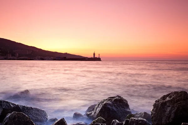 Coastal sunrise — Stock Photo, Image