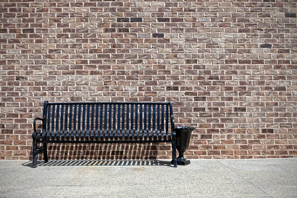 stock image Metal bench