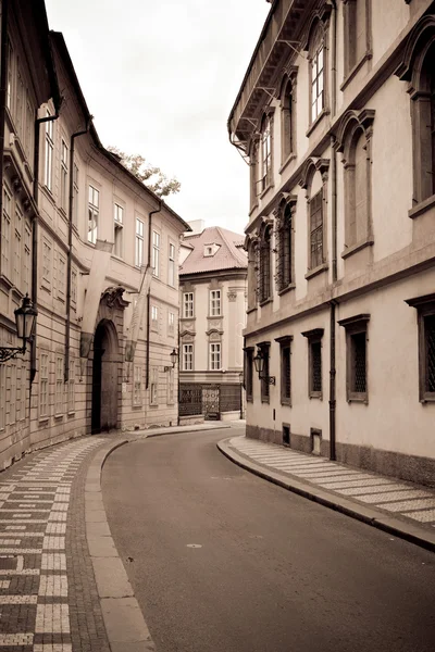 Praga calle del casco antiguo — Foto de Stock