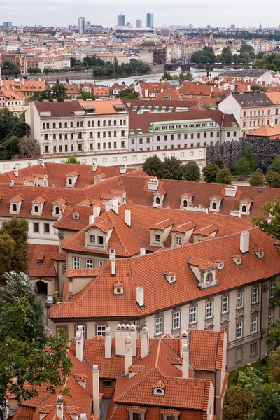 Панорама Праги — стокове фото