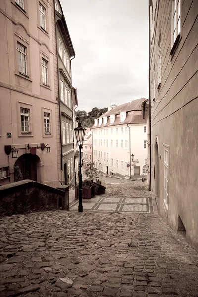 Praga rua da cidade velha — Fotografia de Stock