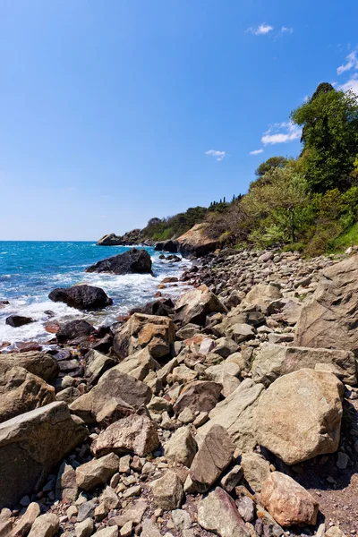 Scenic nature coastal landscape — Stock Photo, Image