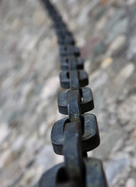 Grunge cadena oxidada — Foto de Stock