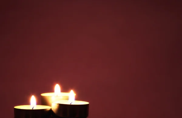Trois bougies — Photo