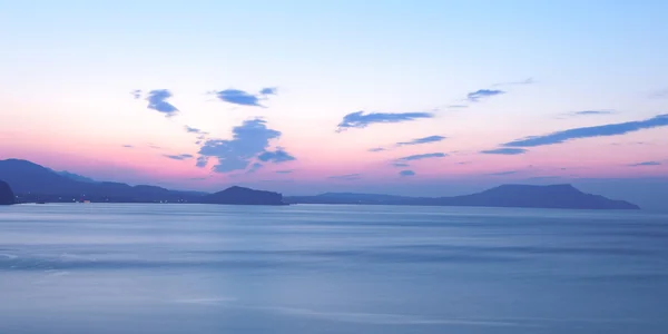 Восход солнца над черным морем — стоковое фото