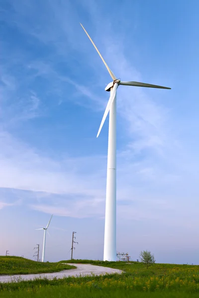 Ветроэнергетика — стоковое фото