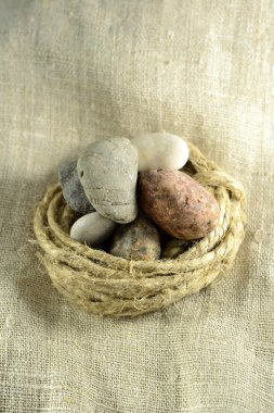 Rock nest clipart