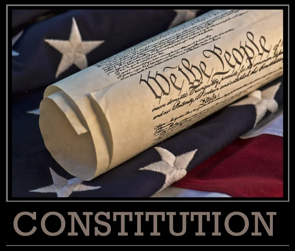 Σύνταγμα των Ηνωμένων Πολιτειών — 图库照片