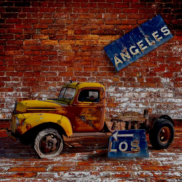 Estrada para Los Angeles — Fotografia de Stock