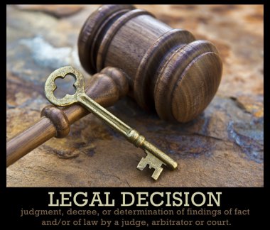 Legal Decision clipart