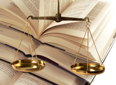 Scales Of Justice - Law - Knowledge clipart