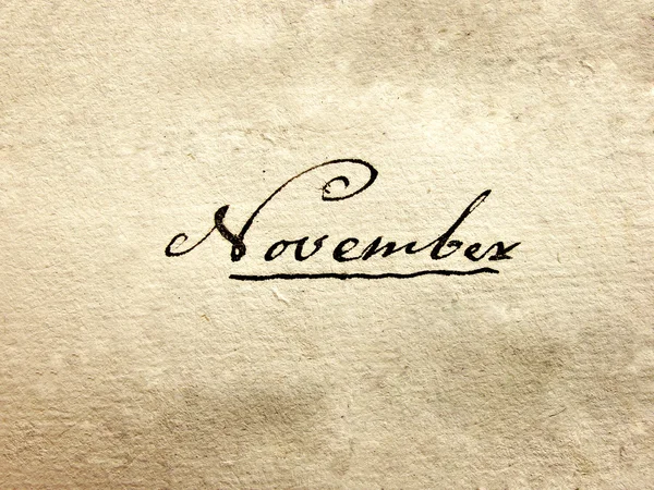 Novembre — Photo
