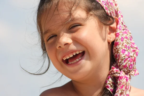 Smiling girl — Stock Photo, Image