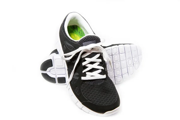 Sportovní obuv na bílém pozadí — Stock fotografie