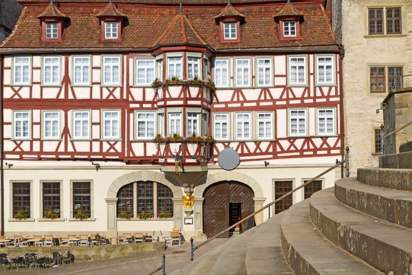 Casa de meia-madeira histórica, Alemanha — Fotografia de Stock