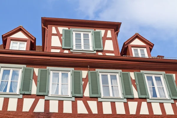 Casas históricas de meia-madeira, Alemanha — Fotografia de Stock